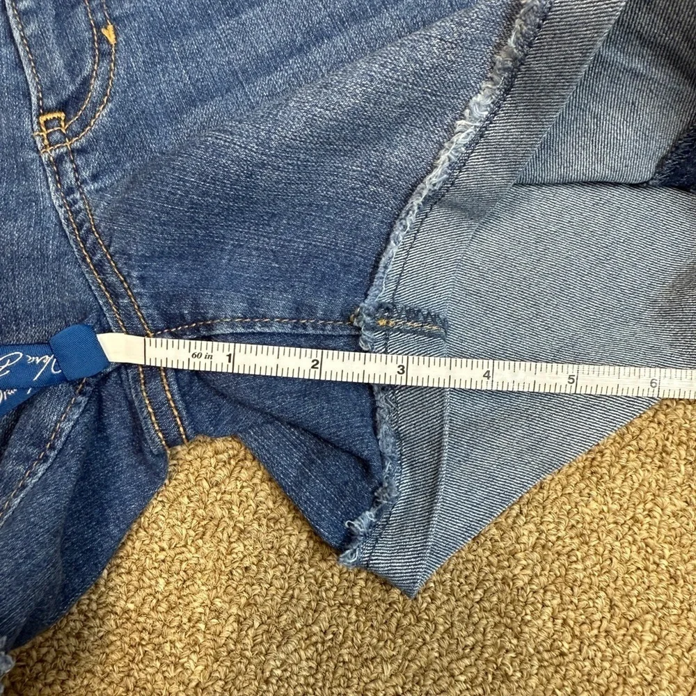 Old Navy: Girls Cuffed Blue Denim Shorts, Size 12